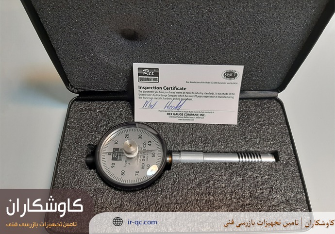 انواع مدل سختی سنج لاستیک